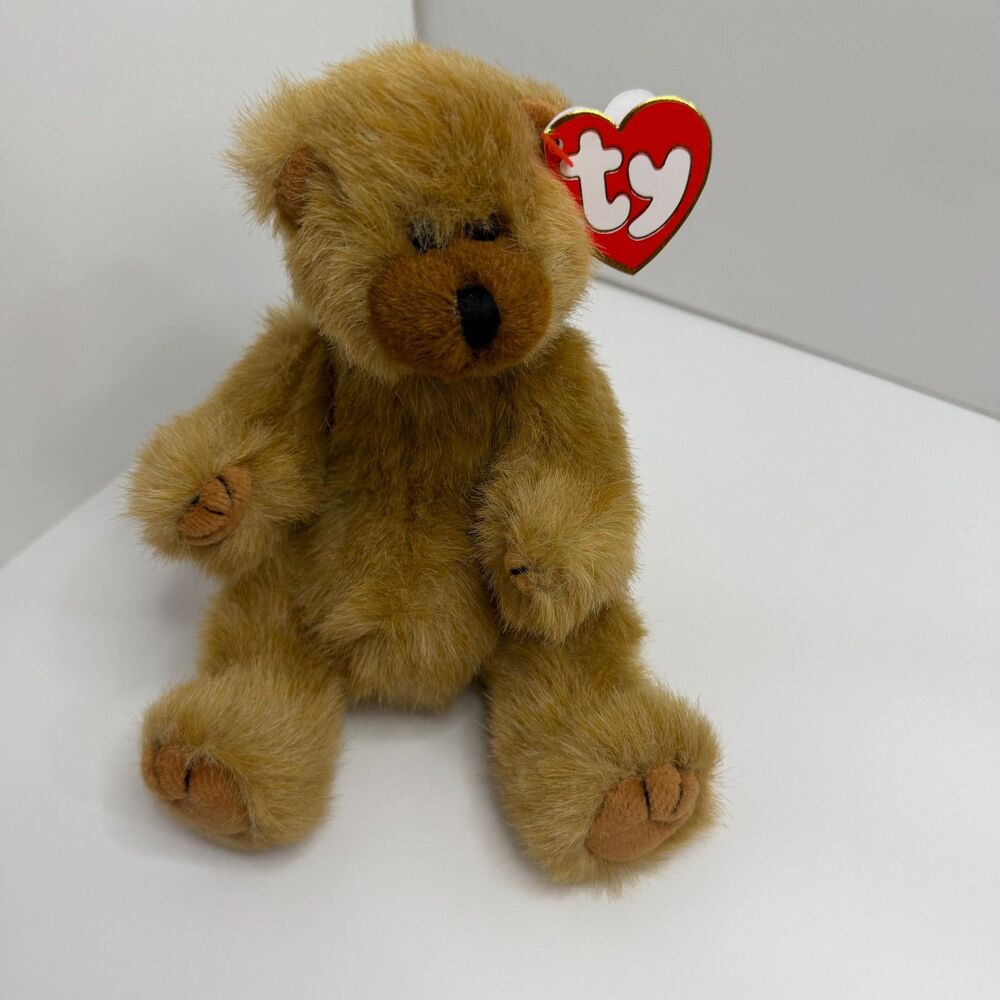 Ty Attic Treasures Cody Bear 1993 NWT Vintage Movable Arms Legs Teddy Retired